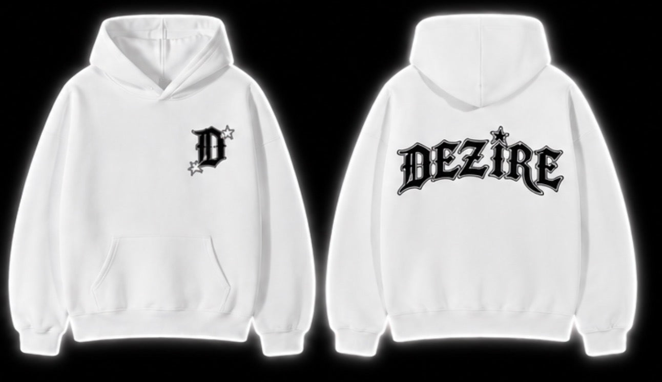 White Dezire hoodie