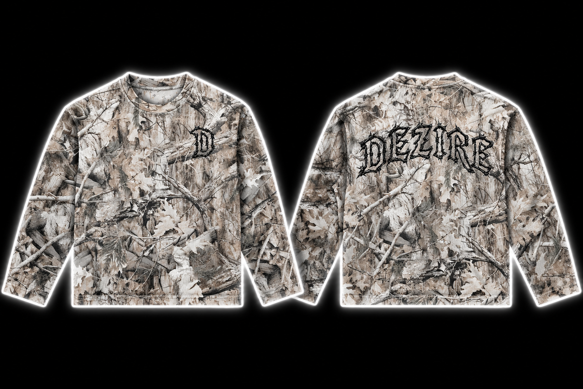 Camo Barb Wire Long Sleeve (limited)